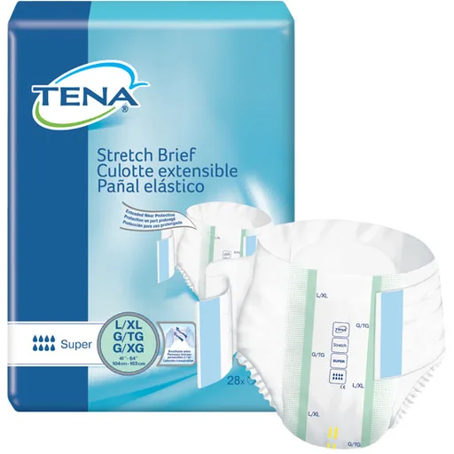 TENA Stretch Super Brief, Large/XL