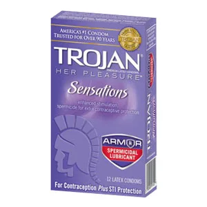 Trojan Her Pleasure Sensations Condom