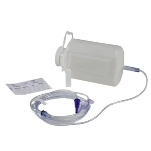 Kangaroo 60cc Piston Syringe with 500cc Container and Basin