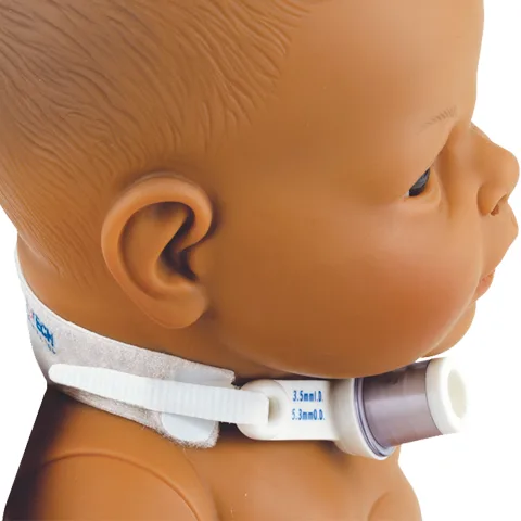 Neotech EZCare Softouch Disposable Tracheostomy Tube Holder - Large 18"