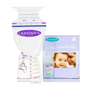 Lansinoh Labs Breast Milk Storage Bags 50 Count