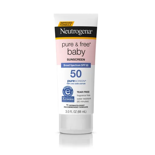Neutrogena Pure & Free Baby Sunscreen Lotion, SPF 50