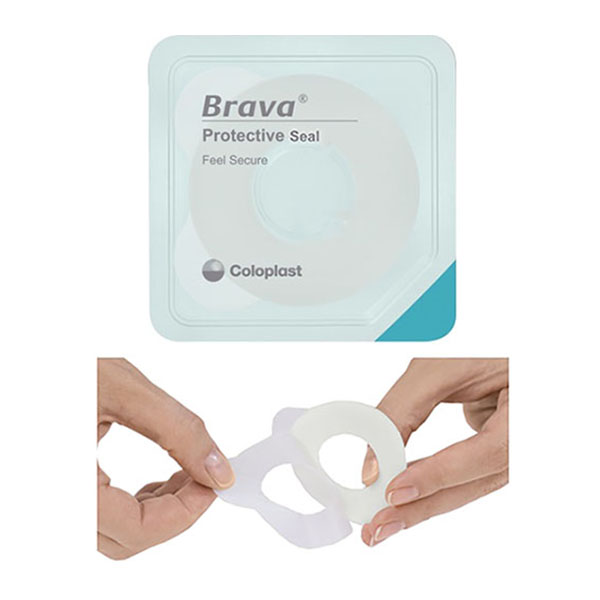 Coloplast Brava Protective Seal, 1-3/8" Starter Hole, 34mm, 4.2mm Thick