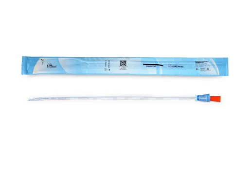 Cure Ultra Male Intermittent Catheter, 16” Coude Tip, 16 FR