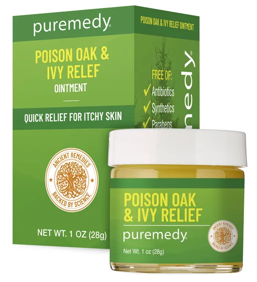 Puremedy Poison Oak & Ivy Relief Ointment, 1 oz