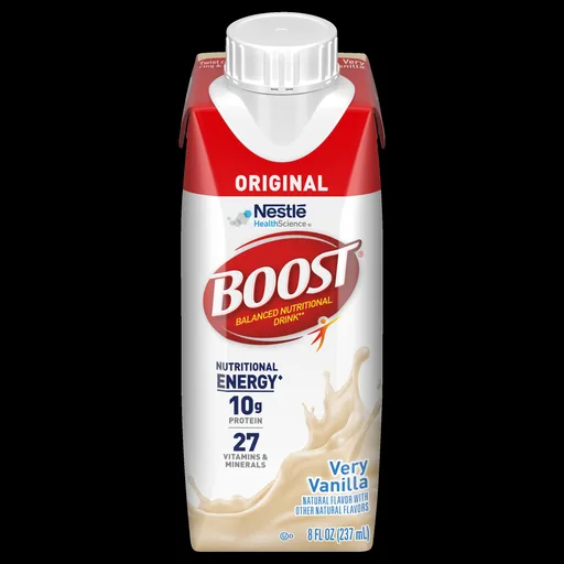 BOOST Original, Very Vanilla Flavored, 8 fl oz. Tetra Carton