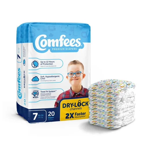 Attends Comfees Baby Diapers Size 7