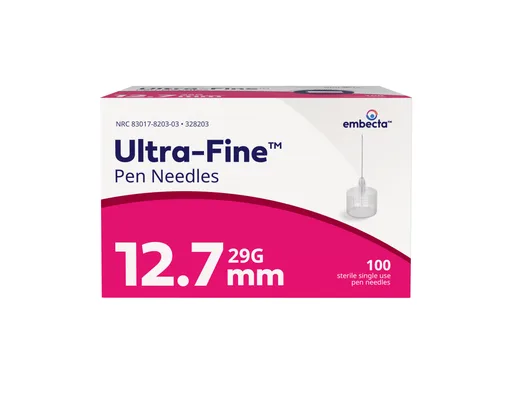 Ultra-Fine™ Original Insulin Pen Needle, 29G x 12-7/10mm