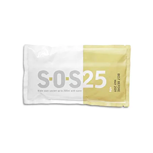 S.O.S. 25, Unflavored, 52 g Packet