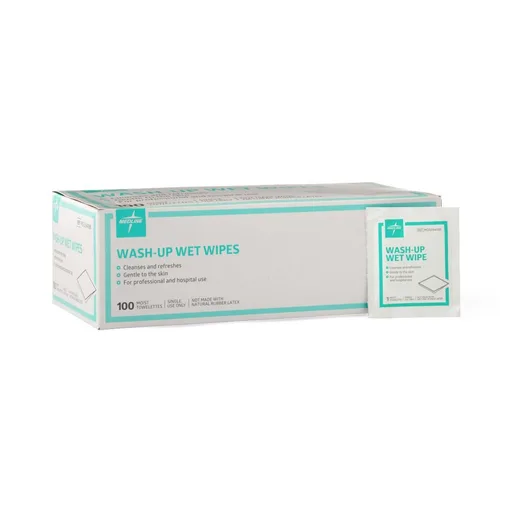 Medline Industries Antiseptic and Cleansing Towelettes, 5" x 7"