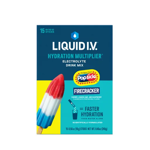 Liquid IV Electrolyte Drink Mix - Popsicle Firecracker