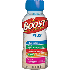 Boost Plus Nutritional Energy Drink 8 oz, Creamy Strawberry, 360 Cal