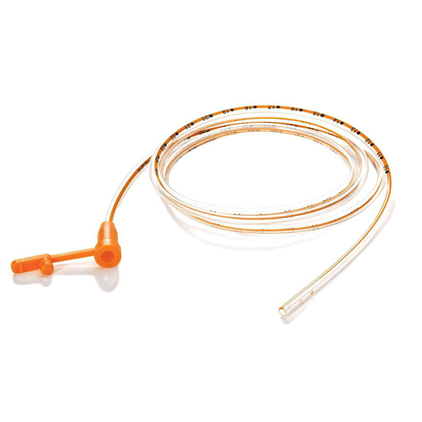 NeoMed Indwelling Polyurethane Enteral Feeding Tube, with Orange Radiopaque Stripe, Medium, 6.5Fr OD, 60cm