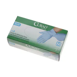 Medline Curad Powder-free Nitrile Exam Gloves