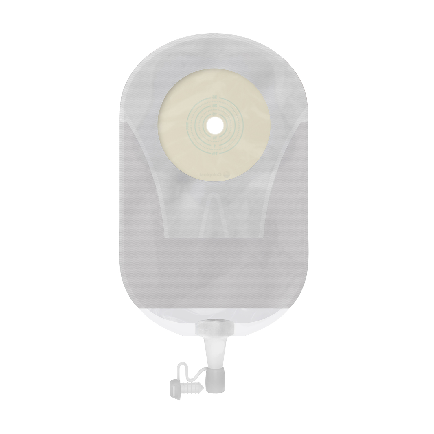 Coloplast Sensura Mio Kids One-Piece Urostomy Pouch, Transparent