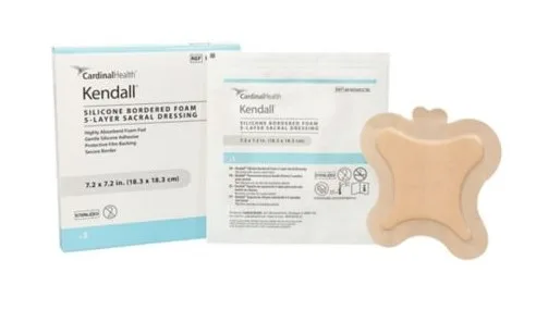 Cardinal Health Kendall Silicone Bordered Foam Dressing - Small