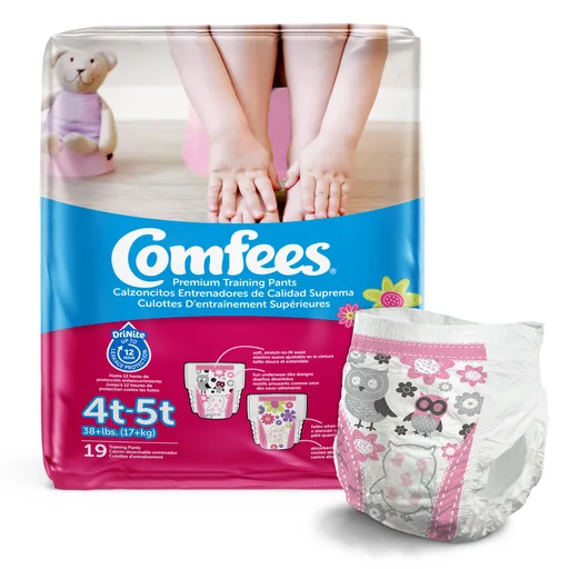 Attends Comfees Girls Training Pant 4T to 5T