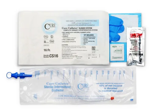 Cure Catheter® Closed System Kit
