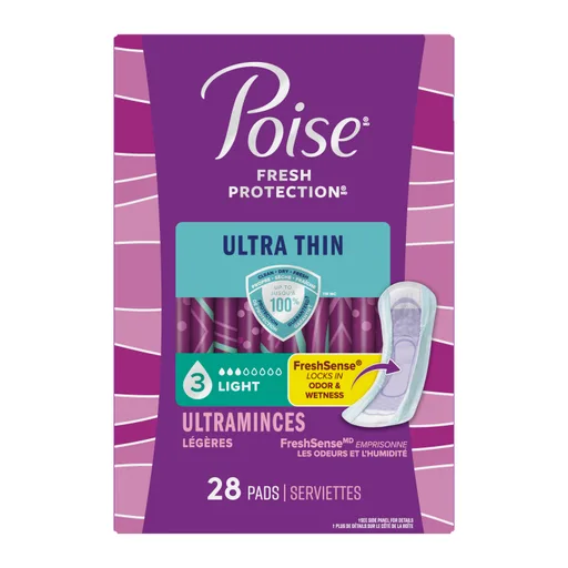 Kimberly Clark Poise® Ultra Thin® Incontinence Pad