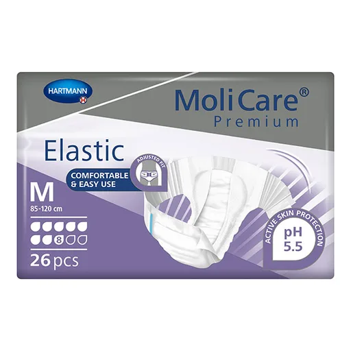 MoliCare Premium Elastic Brief 8D, Medium 33" - 47"