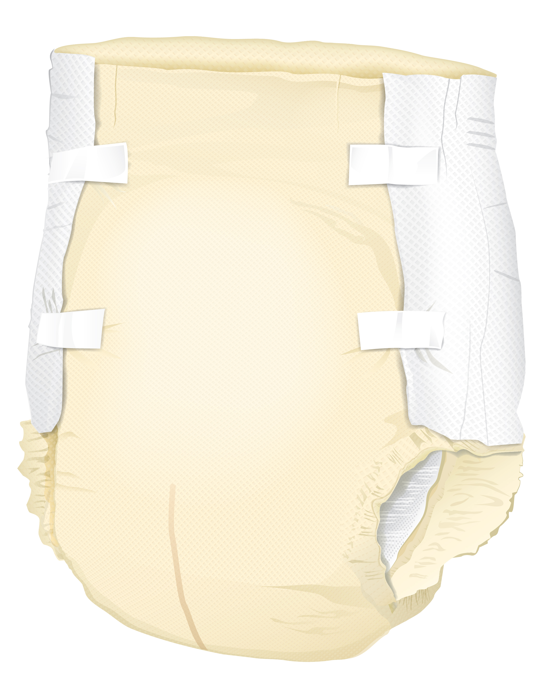 Presto® Moderate Absorbency Incontinence Brief, Breathable, XL, 58" to 64" Waist, Beige
