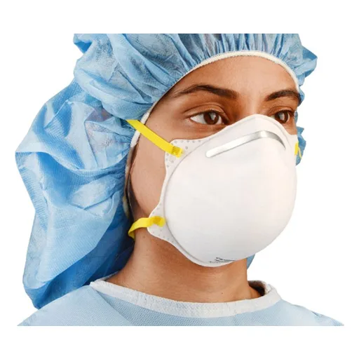 Cardinal Health Flat Fold N95 Surgical Respirator, Regular