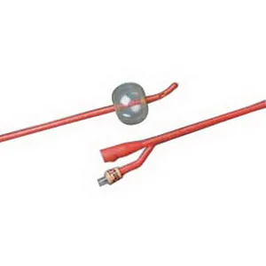 Bardex Lubricath Tiemann 2-Way Foley Catheter 14Fr 5cc