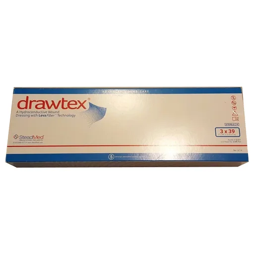 Steadmed Drawtex Hydroconductive Wound Dressing, 3" x 39"