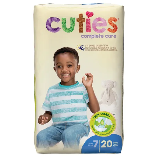 Cuties® Baby Diaper, Size 7