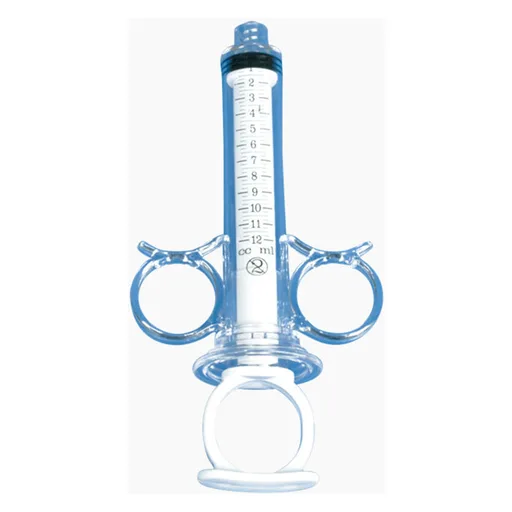 DeRoyal Angiographic Control Syringe, Three Ring, 12 mL