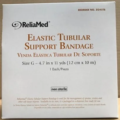 ReliaMed Non-Sterile Latex Elastic Tubular Support Bandage for Large Thighs