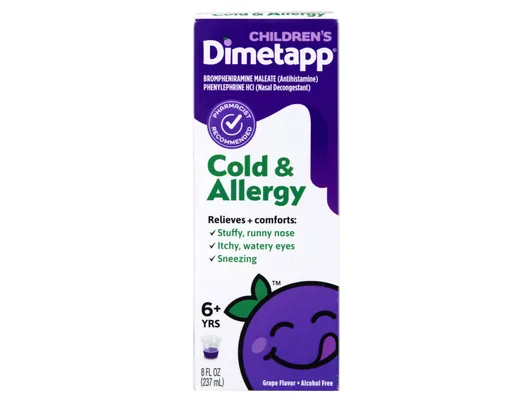 Children's Dimetapp Cold & Allergy, Grape, 8 oz
