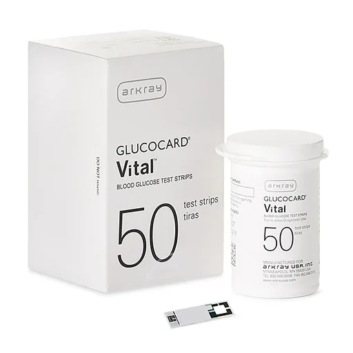 Glucocard Vital Blood Glucose Test Strip