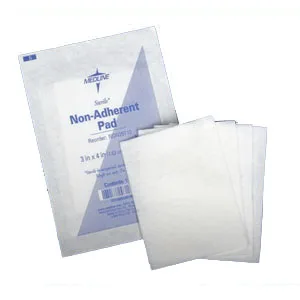 Medline Industries Sterile Nonadherent Dressing Pad