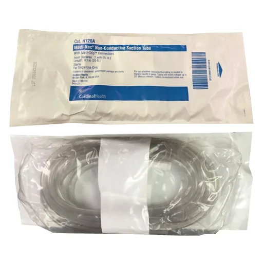 Cardinal Health Medi-Vac Clear Nonconductive Suction Tubing