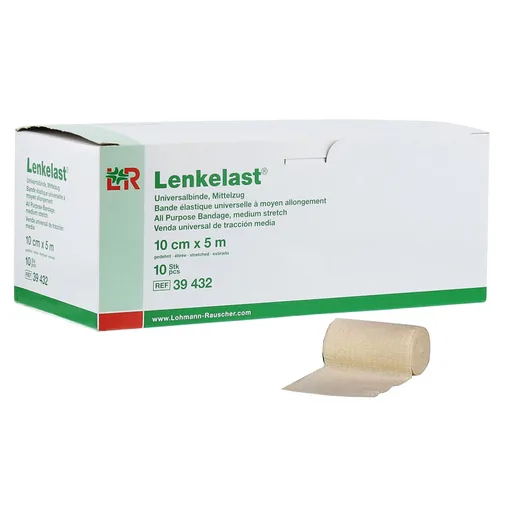 Lohmann & Rauscher Lenkelast Stretch Bandage, Medium, 10cm x 5m