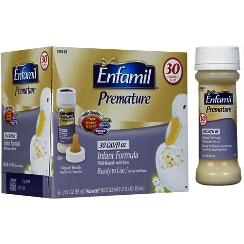 Mead Johnson Enfamil Premature Formula, with Nursette, Ready to Use, 30Cal, 2 oz