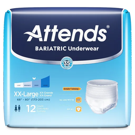 Attends Bariatric Underwear 2XL
