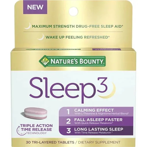Nature's Bounty Sleep3 Time Release Caplets