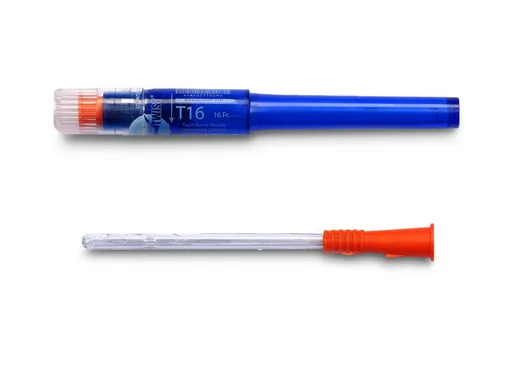 Cure Twist Female Intermittent Catheter, 6” Straight Tip, 16 FR