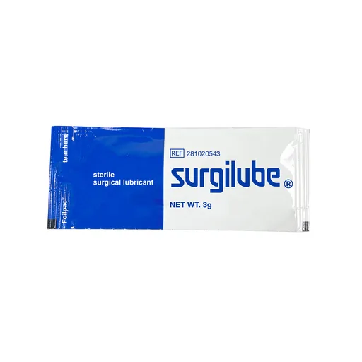 Surgilube® Surgical Lubricant, 3 gm Foilpac®