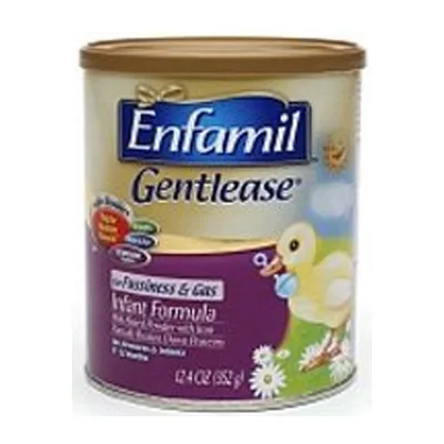 Mead Johnson Enfamil Gentlease Supplemental Formula, Milk-Based, Powder, 12.4 oz