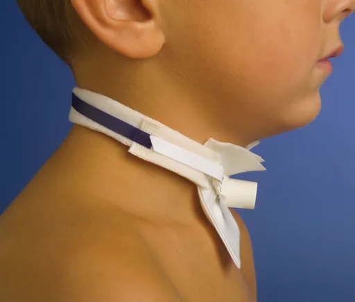 Pepper Medical Trach Tube Holder Pediatric Neckband