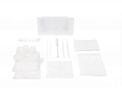Dynarex Tracheostomy Care Kit with Vinyl Gloves