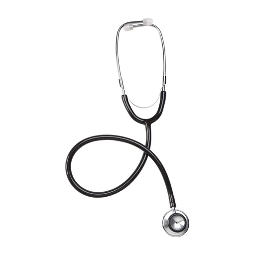 Cardinal Health Dual-head Stethoscope, Adult, Black