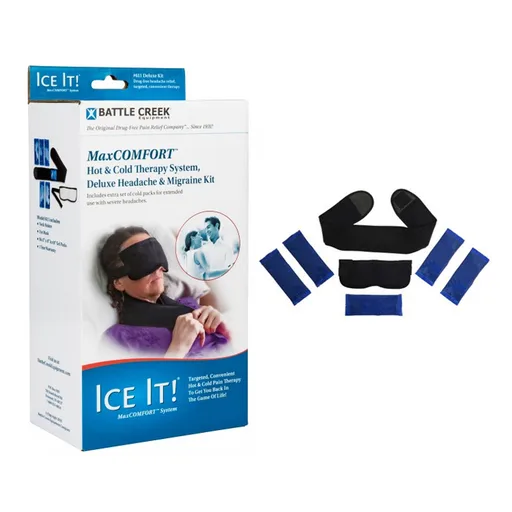 Battle Creek MaxCOMFORT Deluxe Headache and Migraine Kit