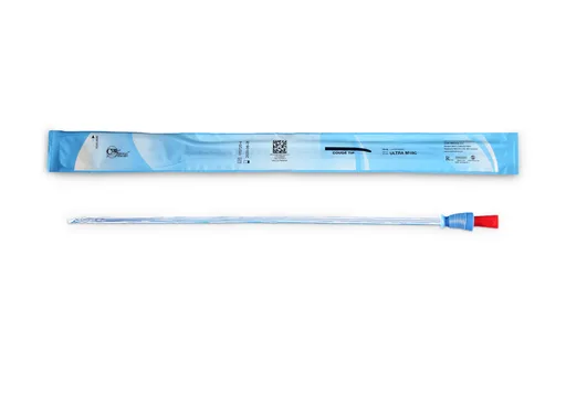 Cure Ultra Male Intermittent Catheter, 16” Coude Tip, 18 FR