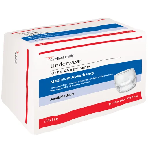 Cardinal Health Sure Care™ Super Underwear