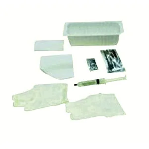 Amsino Amsure Foley Catheter Insertion Trays with 30cc Prefilled Syringe, Sterile