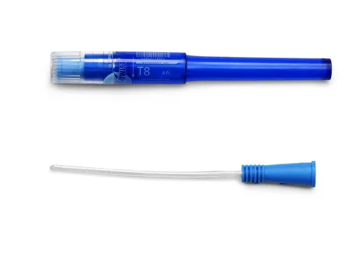 Cure Twist Female Intermittent Catheter, 6” Straight Tip, 8 FR